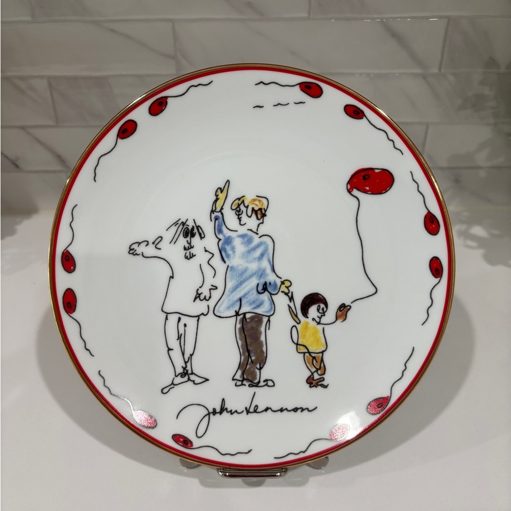 John Lennon “Peace Brother” Limited Edition Plate # 1251 of 10,000